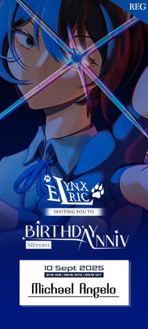 Lynx Elric Birthday Anniv Invitation (Regular Ticket)